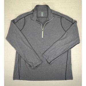 STIO Men's Large 1/4 Zip Shirt Long Sleeve Base Layer‎ PullOver Performance